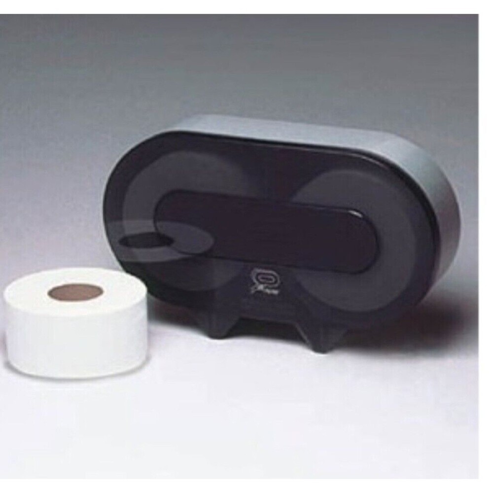 Toilet Paper Dispenser Kimberly-Clark  JRT Jr. Twin Jumbo Roll Tissue 0955610